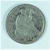 Image 1 : 1856 SEATED HALF DIME XF/AU