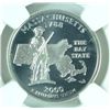 Image 2 : SET OF 2000-S SILVER STATEHOOD QUARTERS NGC PF 69 UC