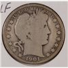 Image 1 : 1901-S BARBER HALF DOLLAR G/VG