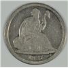 Image 1 : 1837 SEATED HALF DIMES (NO STARS)