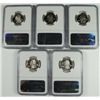 Image 2 : SET OF 2004-S SILVER STATEHOOD QUARTERS NGC PF 69 UC