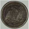 Image 2 : 1858-O SEATED HALF DOLLAR F/VF