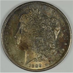 1889 MORGAN DOLLAR MS64 TONED
