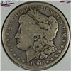Image 1 : 1890-CC MORGAN DOLLAR GOOD