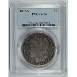 1893-S MORGAN DOLLAR PCGS GOOD-6