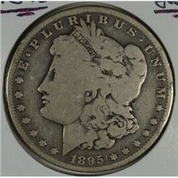 1895-O MORGAN DOLLAR GOOD
