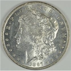 1897 MORGAN DOLLAR MS63