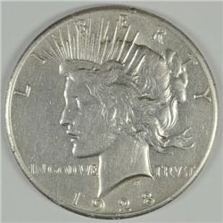 1928 PEACE DOLLAR VF