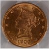 Image 2 : 1902 $10 GOLD LIBERTY PCGS MS63