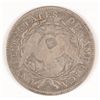 Image 2 : 1795 FLOWING HAIR HALF DOLLAR, VF, NICE HAIR DETAIL, TYPICAL WEAK  STRIKE REV