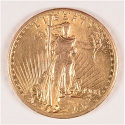1908-S $20.00 SAINT GAUDENS GOLD, AU-55  VERY RARE DATE!!!