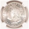 Image 2 : 1879-S MORGAN SILVER DOLLAR, NGC MS-67 WHITE, SUPER