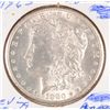 Image 1 : 1880-CC REVERSE OF 1879 MORGAN SILVER DOLLAR, MS-63