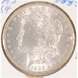 1885-O MORGAN SILVER DOLLAR, MS-63