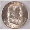 Image 2 : 1952-S FRANKLIN HALF DOLLAR PCGS MS64