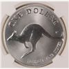 Image 2 : 1998C 1 OZT .999FS AUSTRALIA KANGAROO NGC MS68