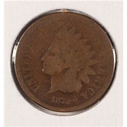 1872 INDIAN HEAD CENT G/VG