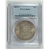 Image 1 : 1887/6 MORGAN SILVER DOLLAR, PCGS MS-62