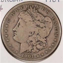 1901-S MORGAN DOLLAR FINE