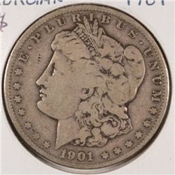 1901-S MORGAN DOLLAR FINE