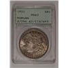 Image 1 : 1921 MORGAN SILVER DOLLAR, PCGS MS-62
