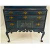 Image 2 : Eldred Wheeler, Dunlap Highboy In Blue Milk Paint