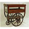 Image 1 : Rare Tea Cart with Pastry Compartment & Two Trays