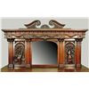 Image 2 : Heavily Carved Oak Sideboard, 19th Century