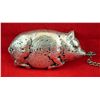 Image 2 : Group of Silver Items Including Pig Tape Measure