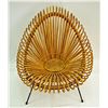 Image 2 : 1950`s Rattan Chair Attributed to Franco Albini