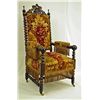 Image 1 : Mid Victorian Arm Chair in Period Cover