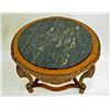 Image 2 : Renaissance Style Carved, Marble Top Lamp Table