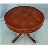 Image 2 : Pendleton Irwin Round Leather Drum Table
