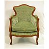 Image 1 : Louis XV Style Carved Walnut Bergere Arm Chair