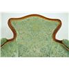 Image 3 : Louis XV Style Carved Walnut Bergere Arm Chair