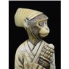 Image 2 : Ivory Netsuke, Monkey Nobleman, Nineteenth Century