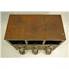 Image 2 : Brass and Tin Coffee Bin, Three Bins and Scoops