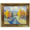Image 1 : Sherry Omans, "Fall Mountain Landscape" O/C