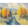 Image 2 : Sherry Omans, "Fall Mountain Landscape" O/C