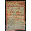 Image 2 : American Needlework Sampler, Pecillia Turner 1886