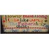 Image 2 : Euphemia Brown Framed Needlework Sampler 19th C.