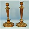 Image 1 : Pair of Early Cooper Candlesticks
