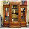 Image 1 : Late 19th Century Oak Three Door Bookcase