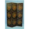 Image 1 : Three Panel Oriental Screen, with Figures in Scene