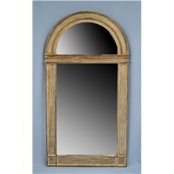 Large Modern Mirror with Arched Top