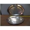 Image 1 : 2-Silver Plated Serving Tray