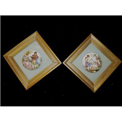 2-Framed Porcelain Button