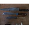 Image 3 : 3-Vintage Butcher Knives