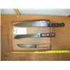 Image 4 : 3-Vintage Butcher Knives