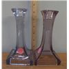 Image 1 : Vintage Crystal Candle Holders
